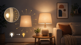 Perché un paralume in tessuto fa sembrare la luce più debole?