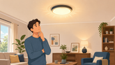 La lampada lampeggia leggermente ma resta accesa: bisogna intervenire?