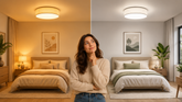 Plafoniera per camera da letto: luce calda o neutra?