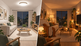Perché alcuni soggiorni sono più confortevoli con la luce principale spenta?
