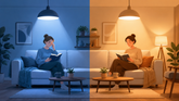 Perché le lampade possono avere un problema di luce blu?