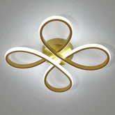 Plafonnier LED Design moderne 30W Forme de fleur créative Lampe de Plafond