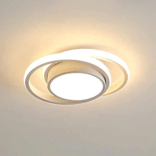 Illuminez Votre Intérieur avec notre Plafonnier LED Moderne en Blanc Chaud