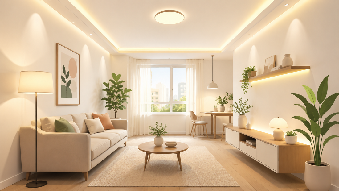 Comment utiliser les luminaires pour agrandir visuellement un petit espace