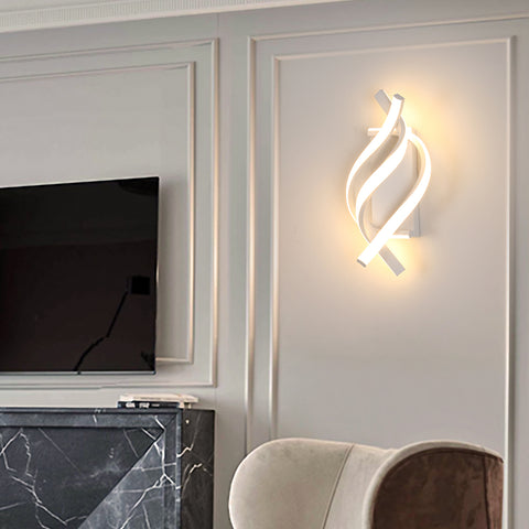Applique murale LED, Moderne Lampe Murale, Éclairage Acrylique Luminaire Mural 