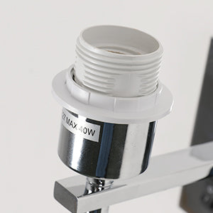 Lampada da comodino, lampada da parete a LED Lampada da lettura Camera da letto Supporto per braccio oscillante E27 Lampada da parete notturna (non include le lampadine)