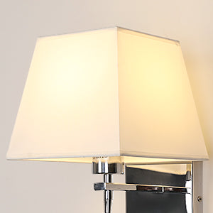 Lampada da comodino, lampada da parete a LED Lampada da lettura Camera da letto Supporto per braccio oscillante E27 Lampada da parete notturna (non include le lampadine)
