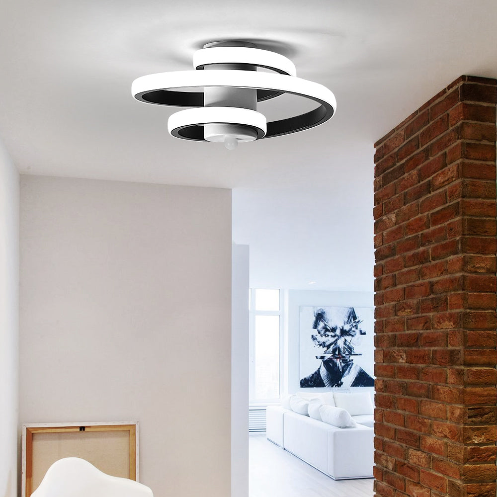 Plafonnier LED Moderne, 24W Plafonnier Design Créatif