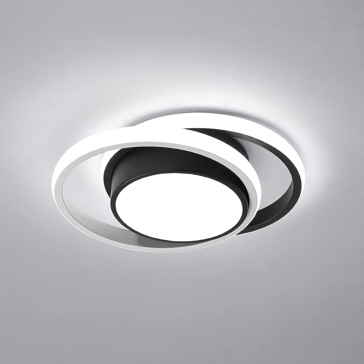 Plafonnier LED rond, Lampe de Plafond moderne 32W