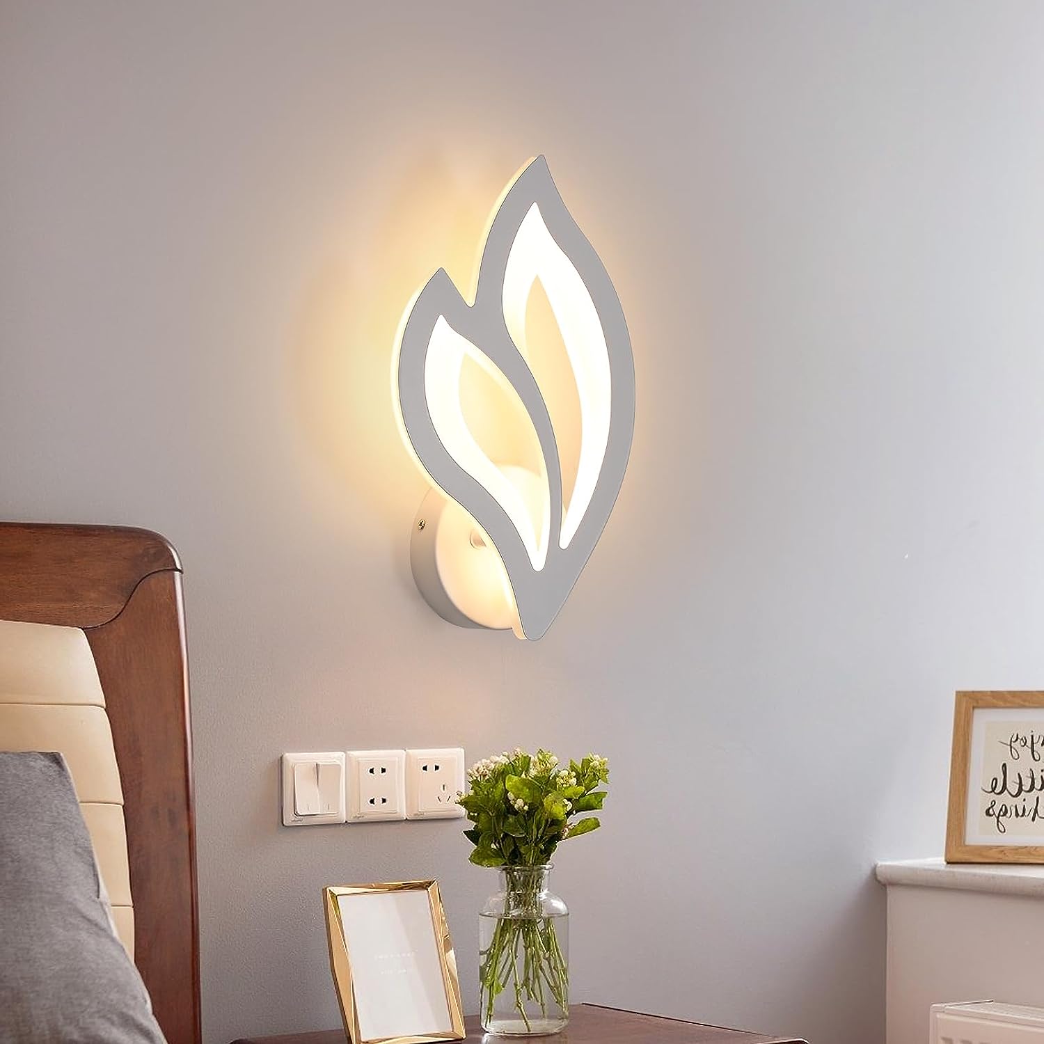 Applique Murale LED Interieur, 13W 1500LM Créatifs Moderne Lampe Murale 