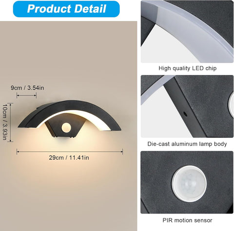 Applique da Parete Esterno LED 24W