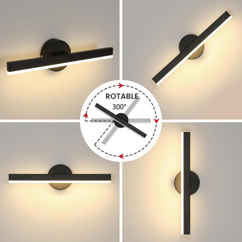 Applique LED 12W Moderna Orientabile 300°
