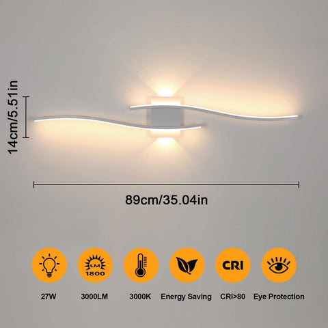 Applique da Parete LED Minimalista ad Arco
