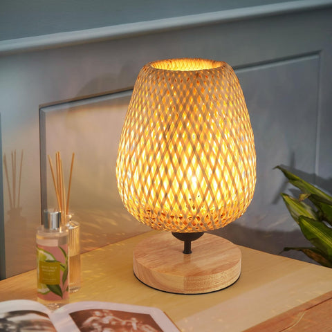 Lampada in Bambù Naturale – Luce Zen