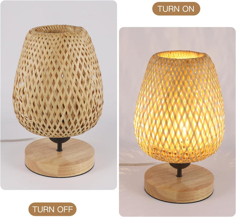 Lampada in Bambù Naturale – Luce Zen