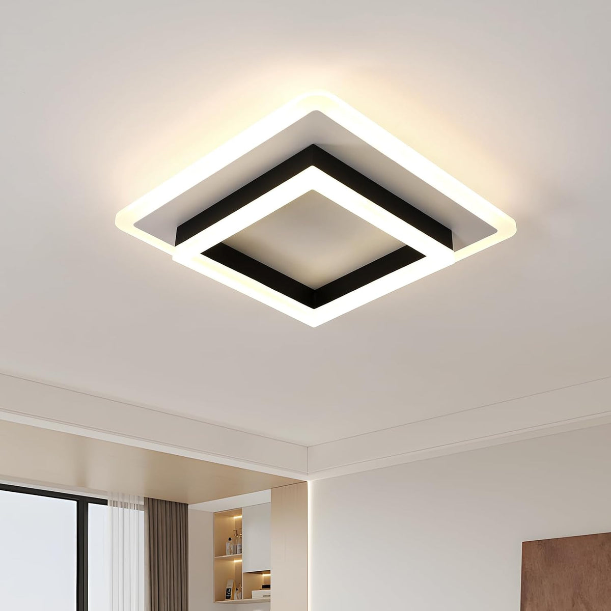 Plafoniera LED Quadrata 4500K