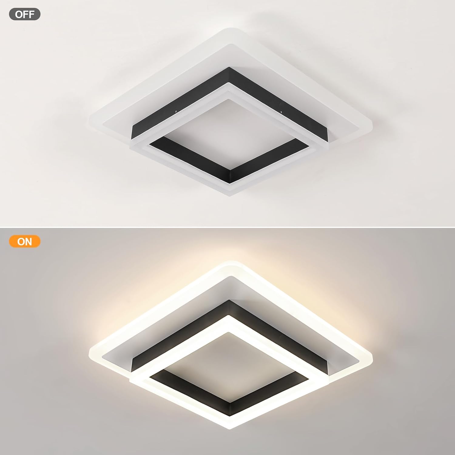 Plafoniera LED Quadrata 4500K