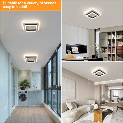 Plafoniera LED Quadrata 4500K