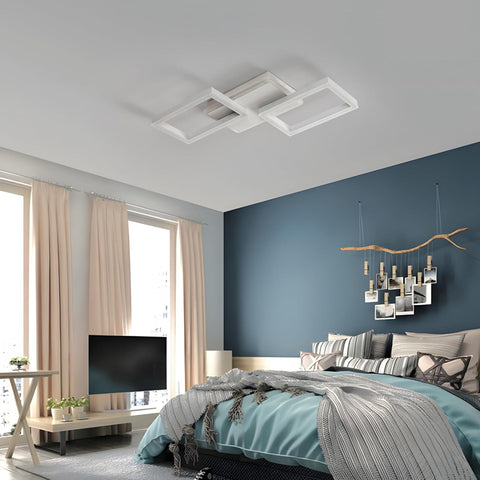 Plafoniera LED Quadrata Moderna 46W