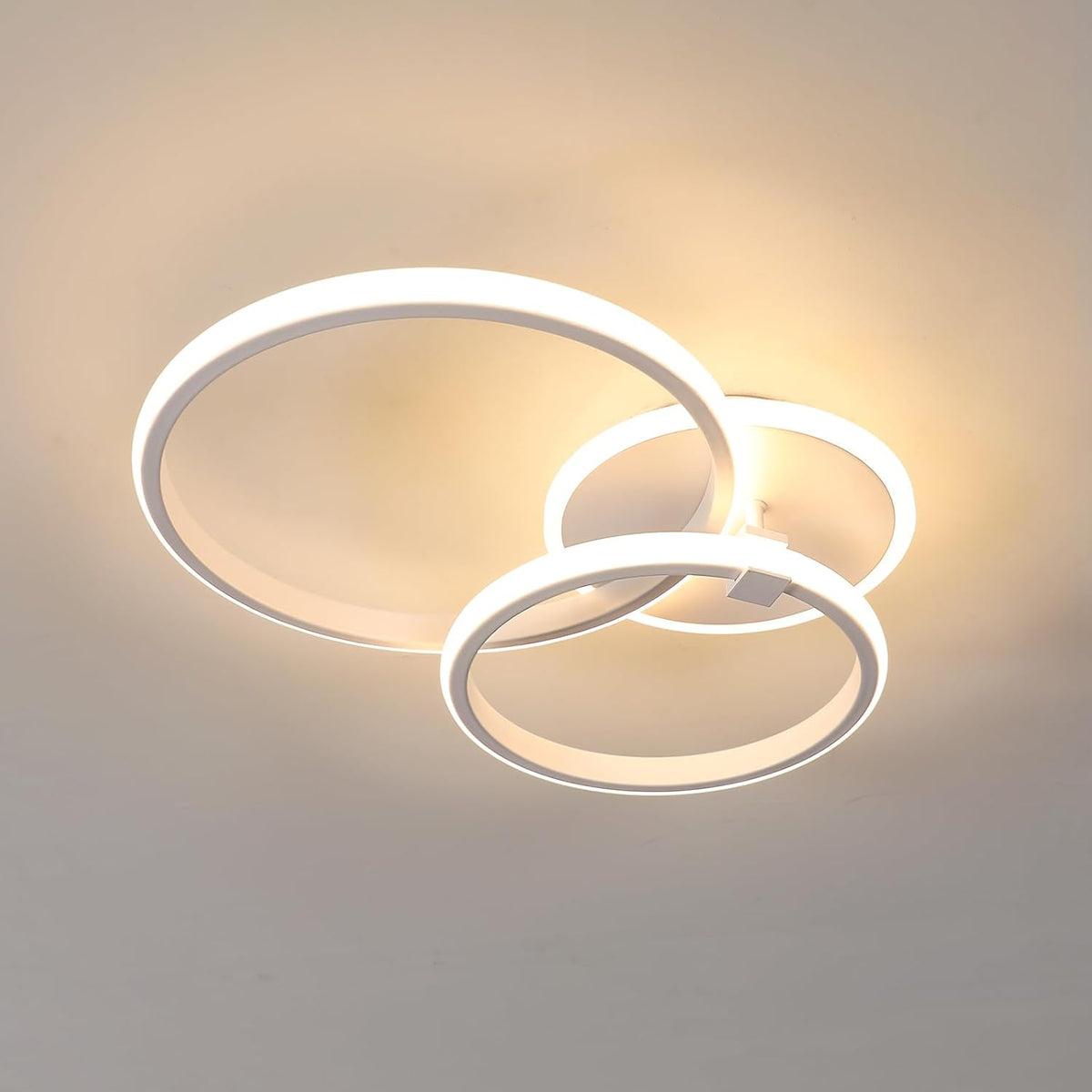 Plafoniera LED Moderna 42W Rotonda Bianco Caldo