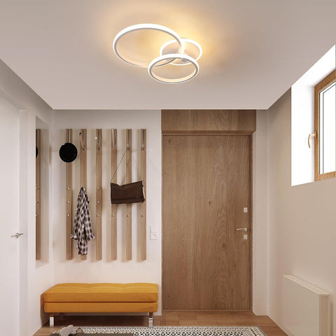 Plafoniera LED Moderna 42W Rotonda Bianco Caldo