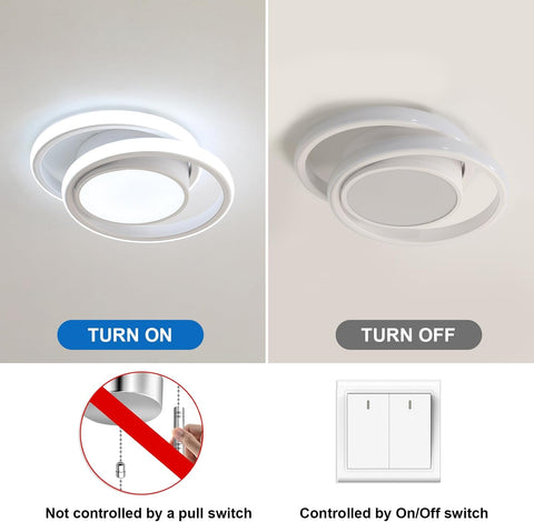Plafoniera LED Rotonda Moderna 32W 6500K