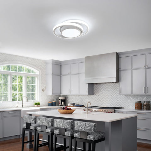 Plafoniera LED Rotonda Moderna 32W 6500K