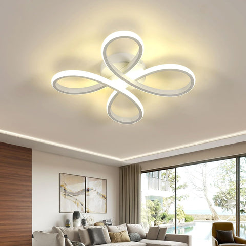 Lampada a Sospensione LED Moderna 30W Design Floreale