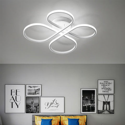Plafoniera LED moderna bianca 30W 3400LM per soggiorno, camera da letto, cucina, corridoio, balcone, sala da pranzo, [classe energetica A+]