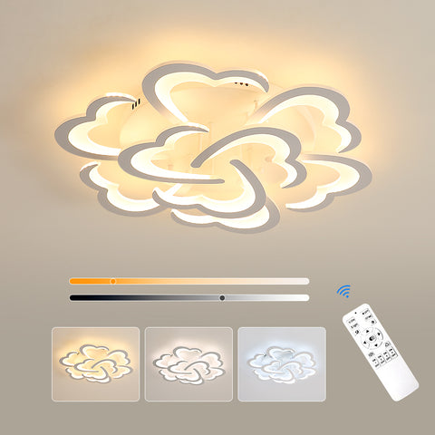 Plafonnier LED, 108W 8640lm Lustre