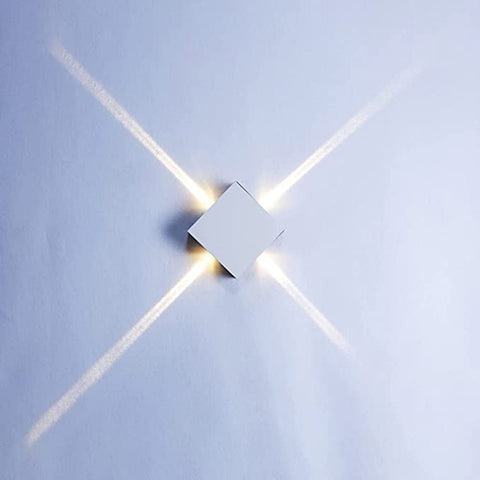 Lampada da parete a LED, Lampada da parete a LED SCONCE STAR Cross Star Light Star per corridoio corridoio Bianco caldo, Lampada da parete Echance