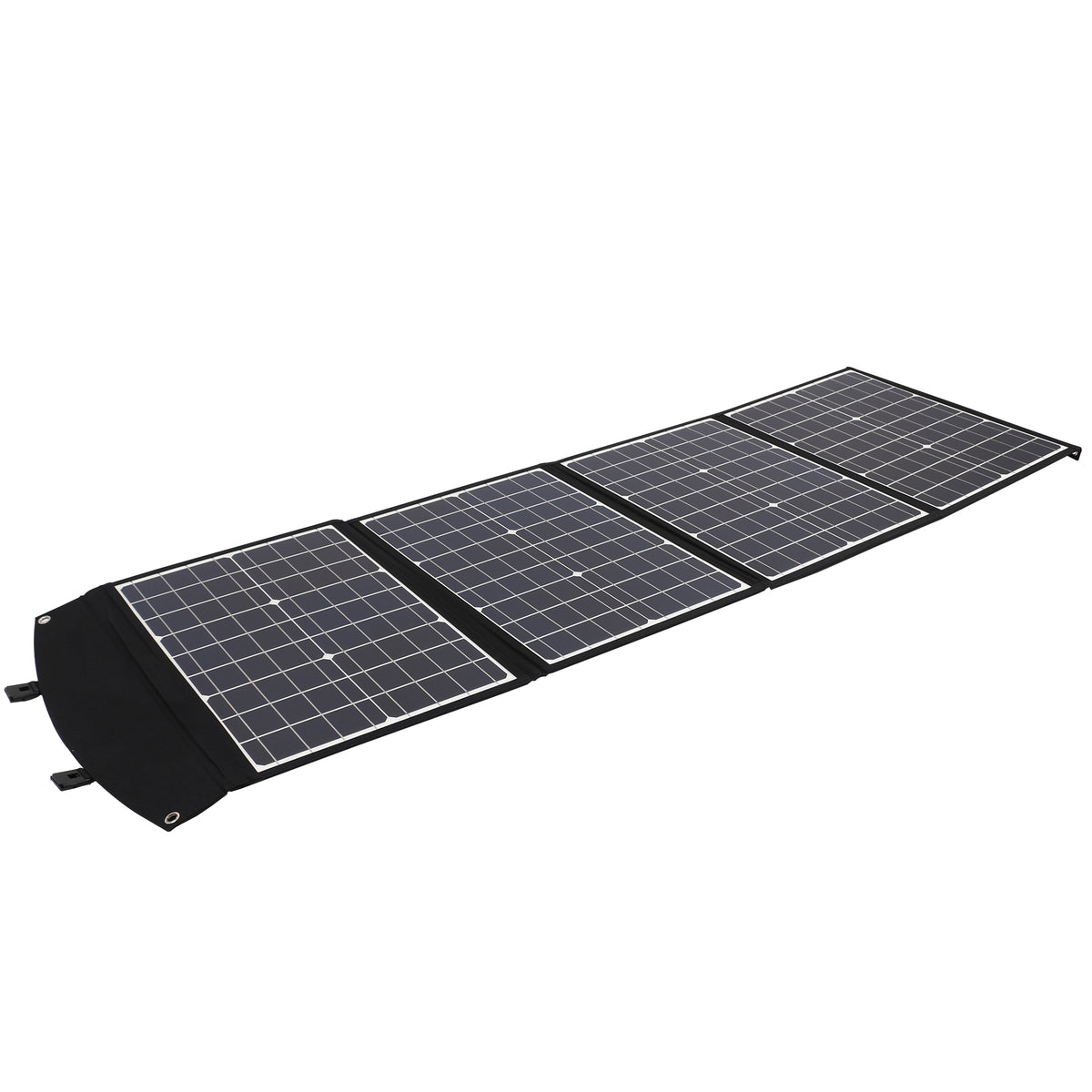 Pannello solare da 120 W - Alimentazione monocristallina, 3 interfacce, uscita DC 19 V/6,31 A, USB QC3.0 24 W e Type-C PD45 W