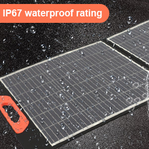 Pannello solare portatile per caricabatterie solare pieghevole da 20 V per centrale elettrica per viaggi in furgone da campeggio all'aperto