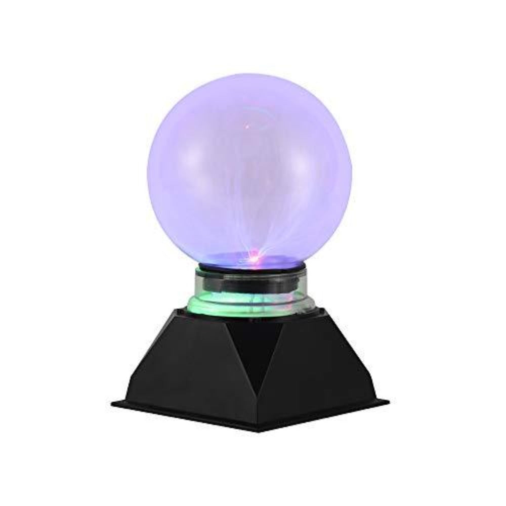 Lampe boule de plasma Lumière plasma magique 5 pouces Lampe globe statique 