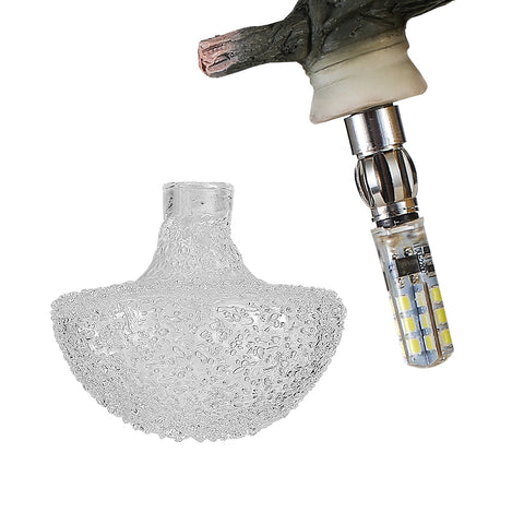 Lampada da scrivania, lampada da comodino a LED in resina a forma di scoiattolo animale creativo del fumetto