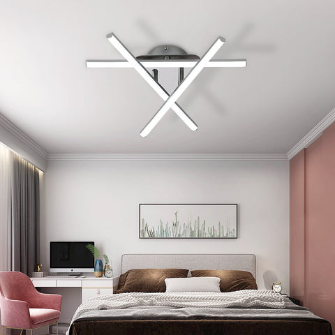 Lampada da soffitto a LED, Plafoniera a LED minimalista da 18 W, Luci bianche fredde, 6500K, LED integrati, Plafoniera per camera da letto, soggiorno, sala da pranzo, IP20