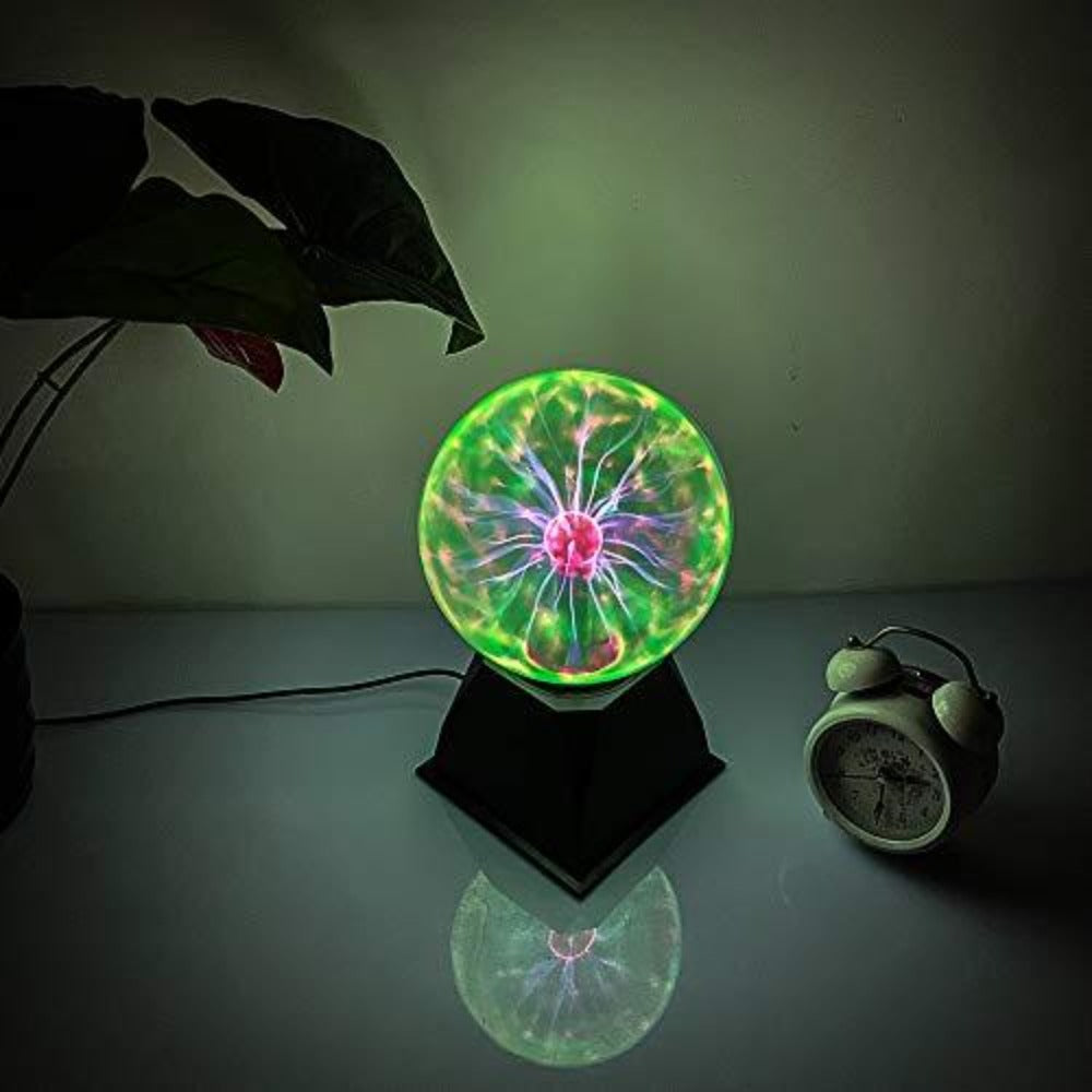 Lumière de Boule de Plasma, 6 Pouces Lampe Plasma Boule Magique, Lampe Sensible au Touch