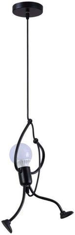 Lampadario a sospensione per soggiorno E27 Lampadario per cameretta per bambini in ferro, lampadario per soggiorno creativo a forma di cartone animato