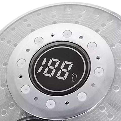 Soffione doccia a LED, soffione doccia a LED Doccetta con controllo della temperatura a 3 colori con display digitale della temperatura Doccia a risparmio idrico 3 modalità