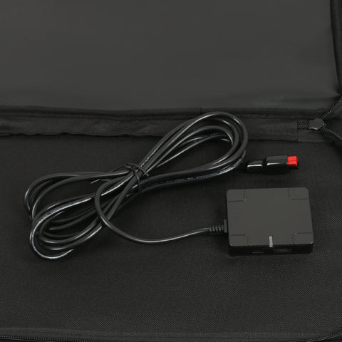 Pannello solare da 100 W per centrale elettrica, ricarica solare portatile Ricarica rapida USB A QC3.0 PD 45 W Porte USB-C CC IP65 IP65 per generatore/alimentazione solare, laptop, iPad