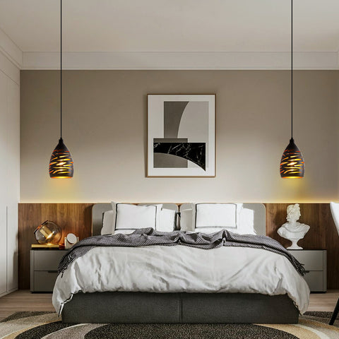 Moderna lampada a sospensione a LED, lampadario industriale intagliato cavo, lampada da soffitto a sospensione in gabbia di metallo, paralume nero, lampada E27 per soggiorno, cucina, corridoio, ristorante, loft, caffetteria, bar 