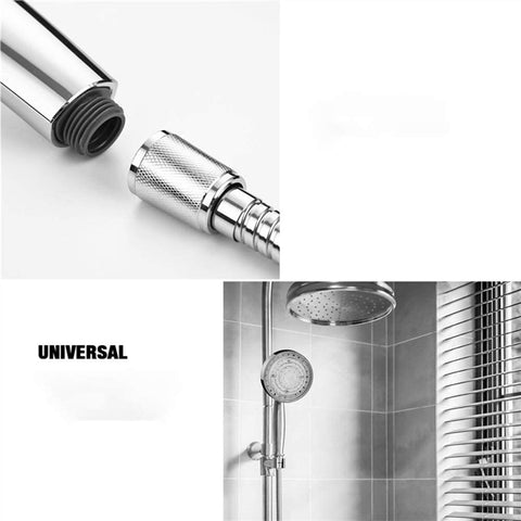 Soffione doccia a LED, soffione doccia universale per bagno, controllo automatico della temperatura a 7 colori, soffione doccia a risparmio idrico ad alta pressione, per casa, hotel, bagno