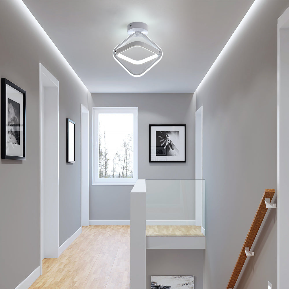 LED Plafonnier, Plafonnier LED Salon Moderne, Lumières de Couloir