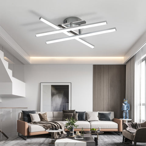Lampada da soffitto a LED, Plafoniera a LED minimalista da 18 W, Luci bianche fredde, 6500K, LED integrati, Plafoniera per camera da letto, soggiorno, sala da pranzo, IP20