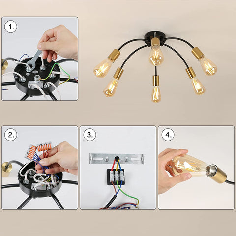 Détail du plafonnier