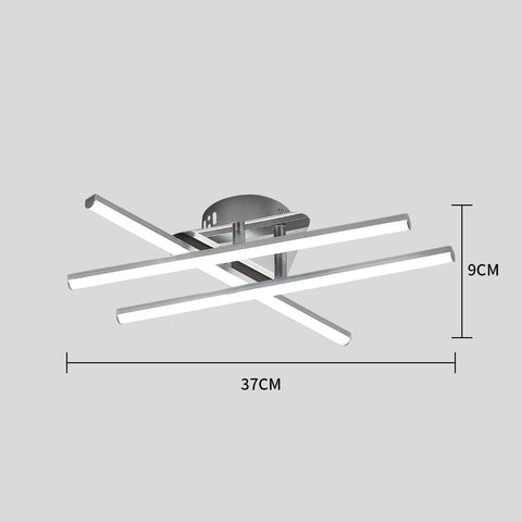 Lampada da soffitto a LED, Plafoniera a LED minimalista da 18 W, Luci bianche fredde, 6500K, LED integrati, Plafoniera per camera da letto, soggiorno, sala da pranzo, IP20