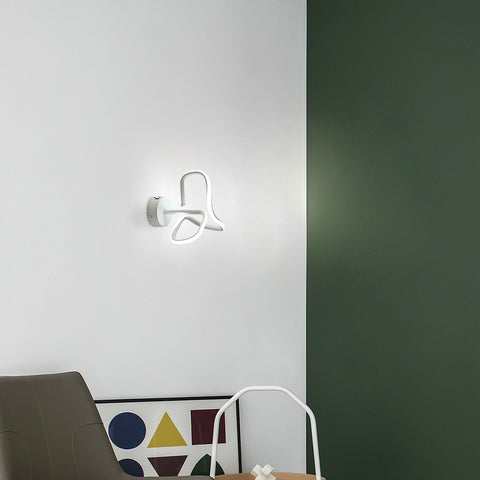 Plafoniera a LED da 16 W, moderna lampada da soffitto in metallo acrilico e alluminio, luce bianca 6000 K, moderna plafoniera a LED per soggiorno, camera da letto e cucina.