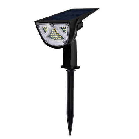 Lampada Solare da Giardino con Sensore di Movimento, Luci Solari per Esterni, Lampada da Parete per Esterni Impermeabile IP65, Luce Solare Super Luminosa 43LED 650lm, Confezione da 2