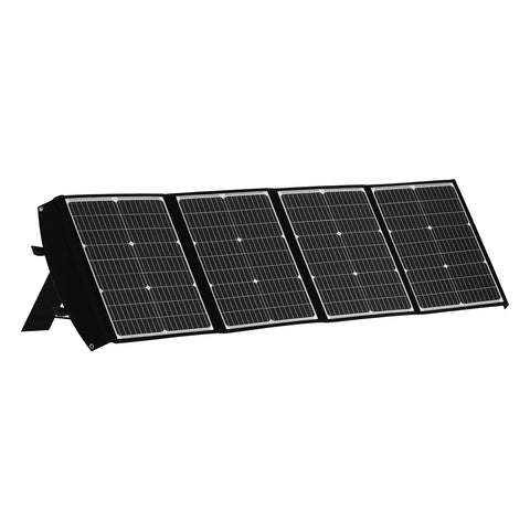 Pannello solare pieghevole Pannello solare portatile da 150 W per la maggior parte dei generatori solari, computer portatili con centrali elettriche, telefoni cellulari, attività all'aperto, campeggio