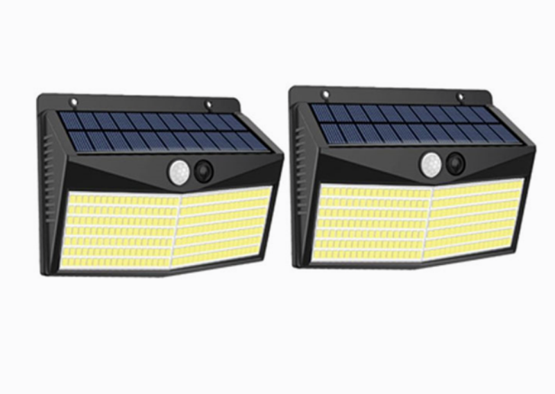 Goeco Lampade solari da esterno (set da 2) [Classe di efficienza energetica A+]